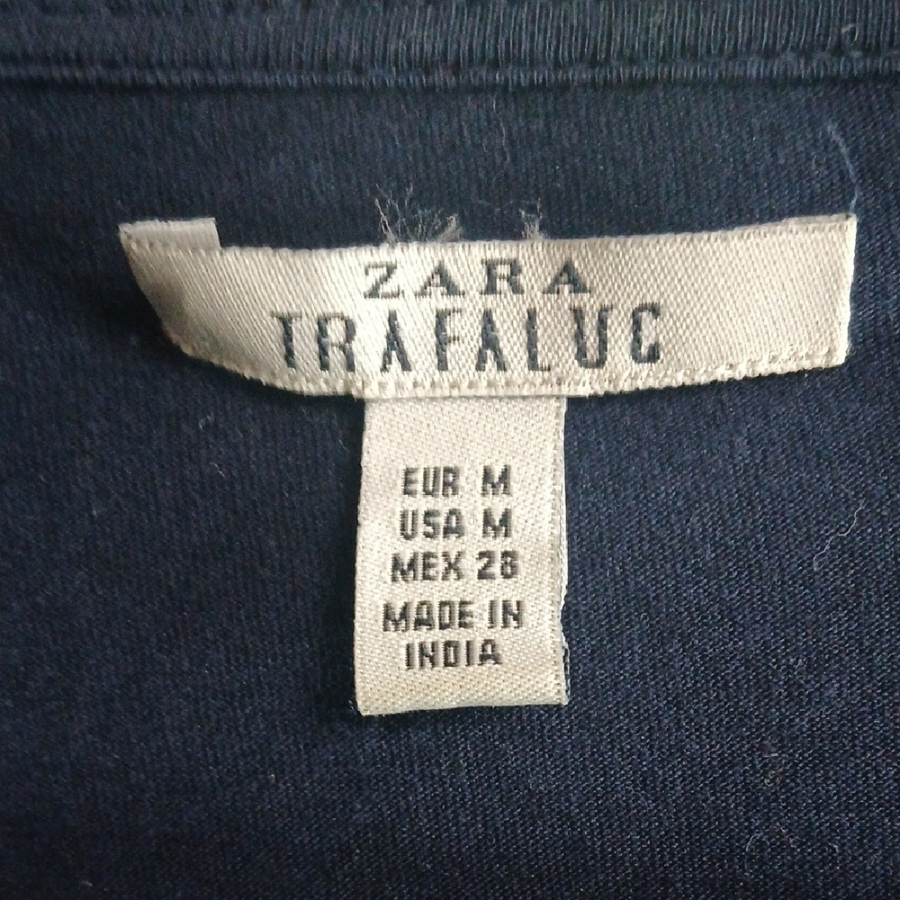 Zara Terez Navy Embellished Long Sleeve Top - Picture 2 of 4
